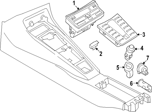 Console for 2022 Porsche 718 Spyder #4