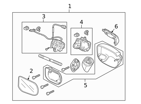 Mirrors for 2010 Honda Civic #0