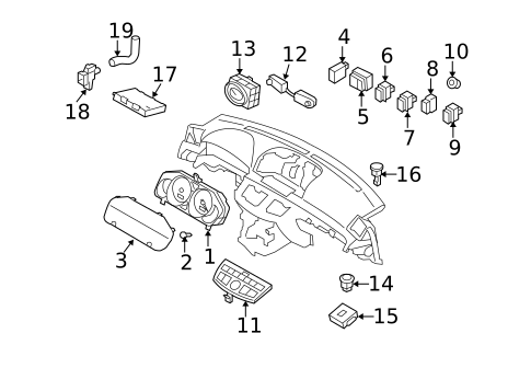 Automatic Temperature Controls for 2008 INFINITI M45 #0