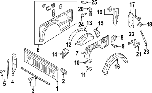 Front & Side Panels for 2023 Ford F-150 Lightning #0