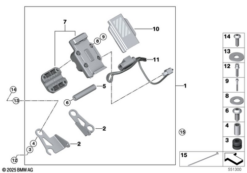 Navigation & Communication for 2024 BMW-Motorrad R 1250 RS #1