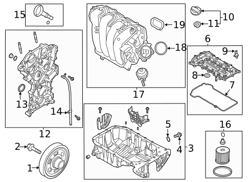 Engine Parts for 2023 Hyundai Elantra #0