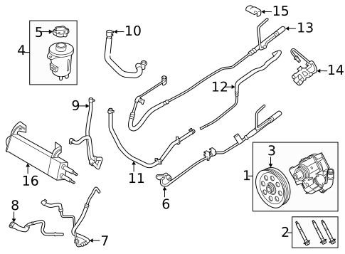 Pump & Hoses for 2025 Ford F-250 Super Duty #3