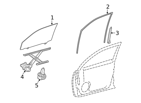 Front Door for 2016 Toyota 4Runner #0