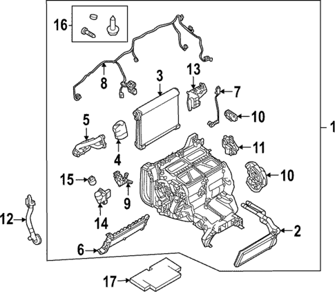 Heater for 2023 Jaguar XF #0
