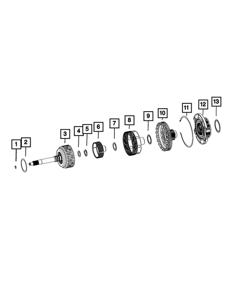 Gear Train for 2016 Ram 3500 #0