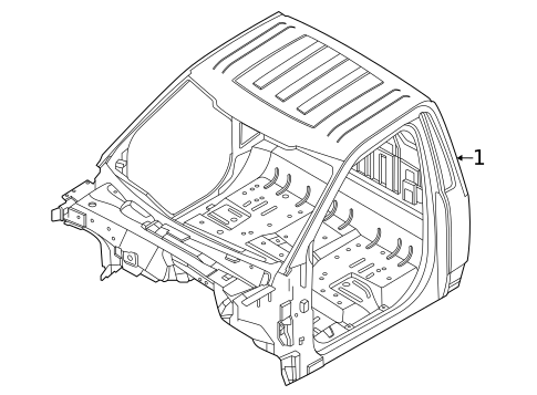 Cab Assembly for 2023 Ford F-150 #1