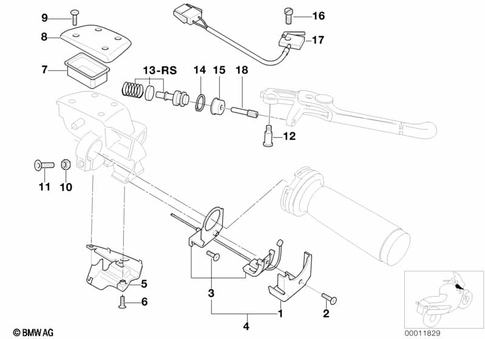 Control Assembly for 2002 BMW-Motorrad R 1200 CL #0