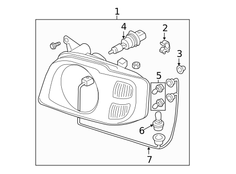 Headlamp Components for 2004 Nissan Xterra #0