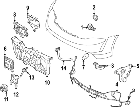 Electrical Components for 2024 Porsche Taycan #1