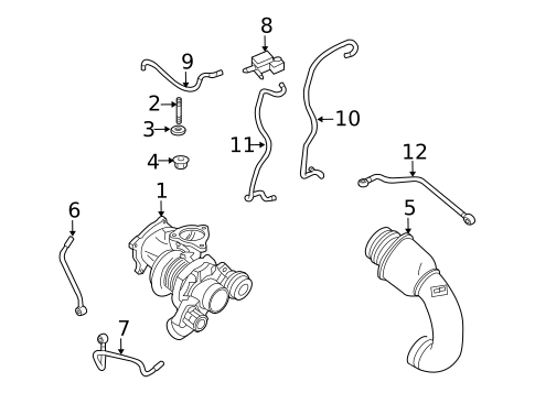 Turbocharger & Components for 2014 Volvo XC60 #0