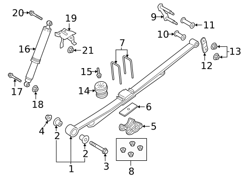 Shocks & Struts for 2021 Ford Ranger #0
