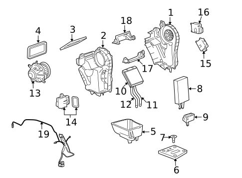 Controls for 2011 GMC Yukon #1