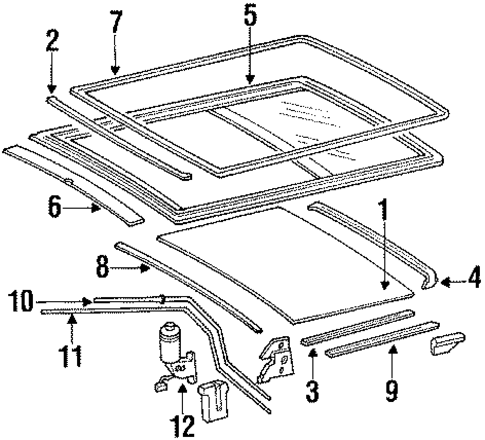 Sunroof for 1989 Mercedes-Benz 190D #0