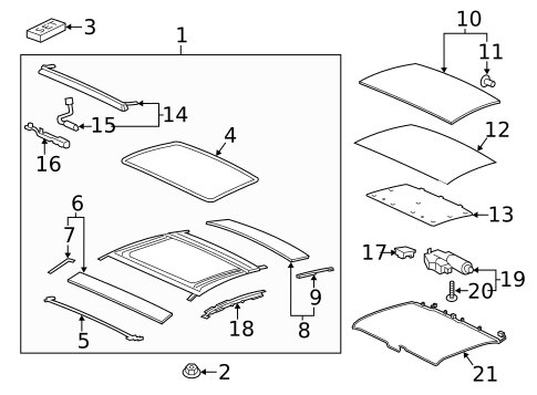 Sunroof for 2019 Porsche 911 #3