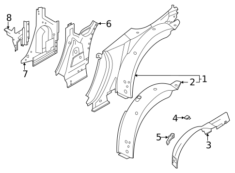 Inner Structure for 2023 Porsche 911 #1