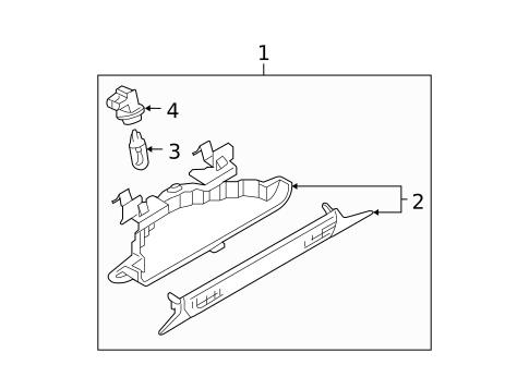 High Mounted Stop Lamp for 2005 Mazda 6 #2