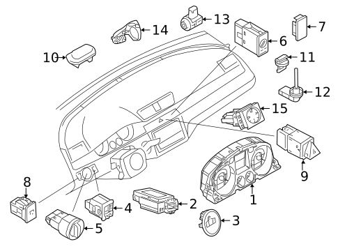 Ignition Lock for 2014 Volkswagen CC #0