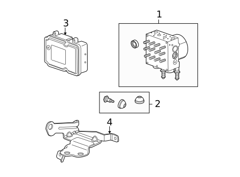 ABS Components for 2011 Chevrolet Equinox #0