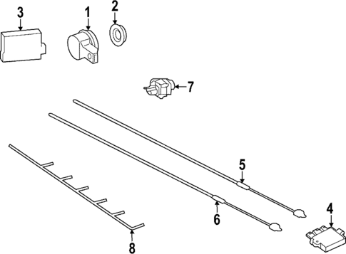 Parking Aid for 2023 Mercedes-Benz SL55 AMG #1