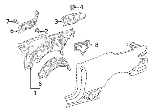 Inner Structure for 2021 Mercedes-Benz E 450 #2