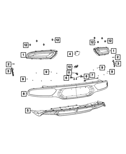 Lamps-Interior and Exterior for 2016 Dodge Viper #0
