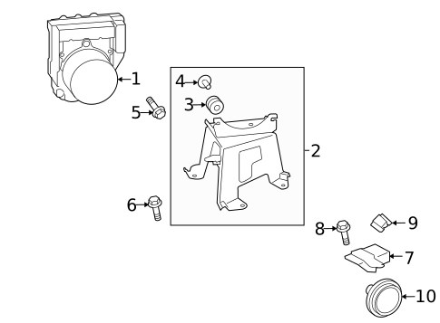 Instrument Panel for 2009 Toyota Highlander #2