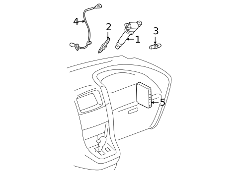 Powertrain Control for 2007 Toyota Highlander #0