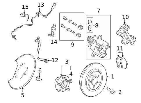 Disc Pads & Brake Shoes for 2016 Lincoln MKS #0