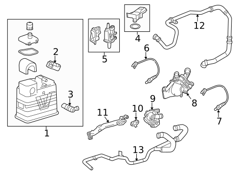 Sensors for 2013 Chevrolet Malibu #0