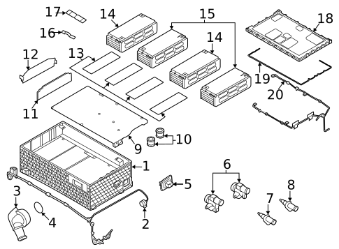 Battery for 2022 Porsche Cayenne #0