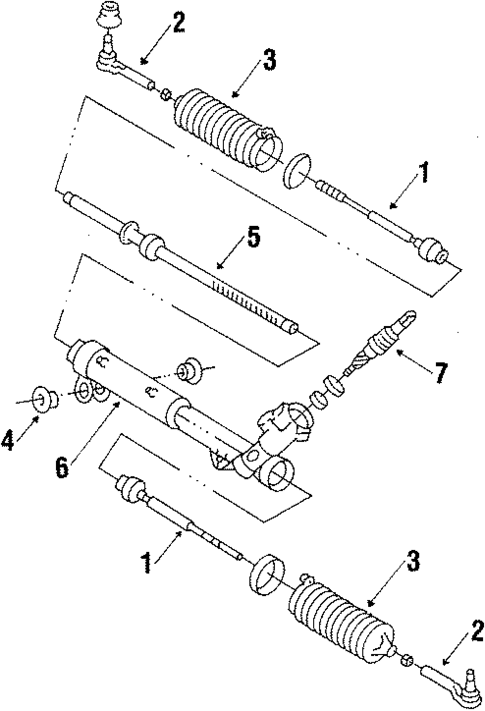 Steering Gear & Linkage for 1984 Oldsmobile Omega #2