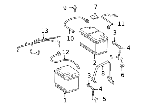 Battery for 2009 Mercedes-Benz CL550 #0