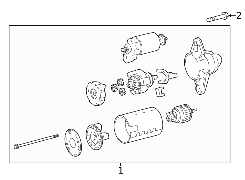 Starter for 2017 Toyota Corolla iM #0
