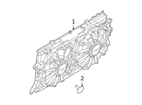 Cooling Fan for 2010 Ford F-150 #0