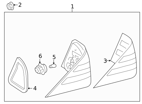 Tail Lamps for 2002 Mercedes-Benz CL600 #0