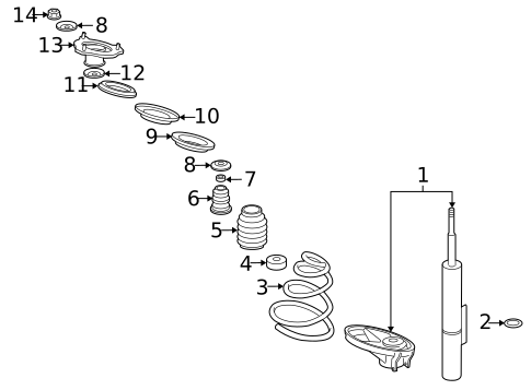 Struts & Components for 2012 Porsche 911 #0