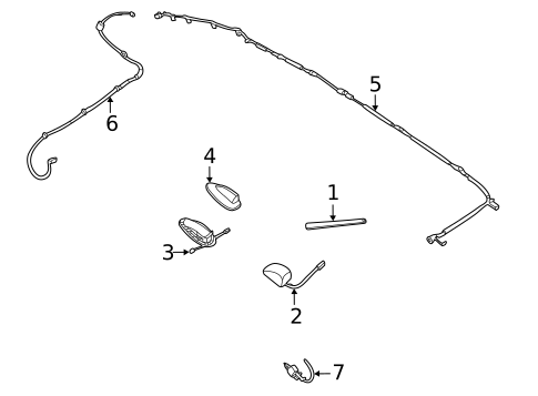 Antenna & Radio for 2020 Nissan Versa #0