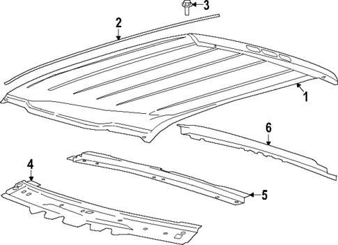 Roof & Components for 2023 Ford F-450 Super Duty #0