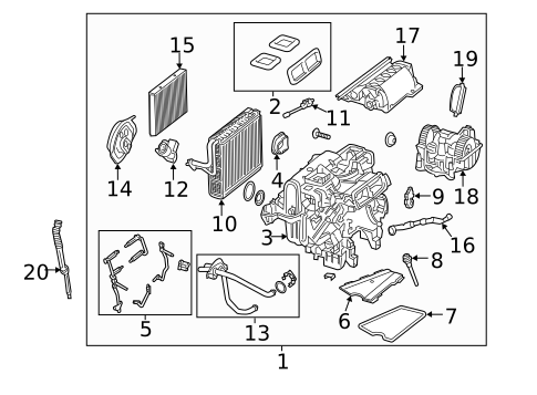HVAC Case for 2019 Mercedes-Benz S 560 #0