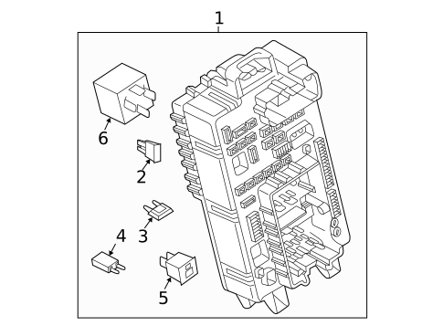 Fuse & Relay for 2025 Cadillac Escalade #0