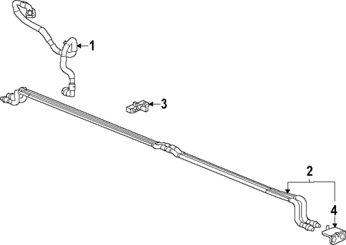 Hoses & Lines for 2024 Chevrolet Silverado EV #5