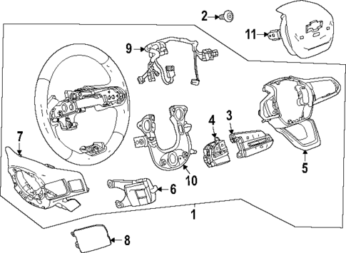 Switches for 2024 Chevrolet Silverado EV #1