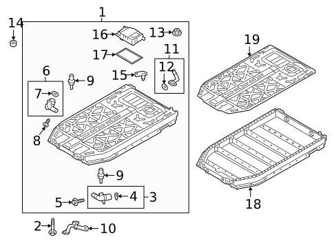 Battery for 2020 Jaguar I-Pace #2