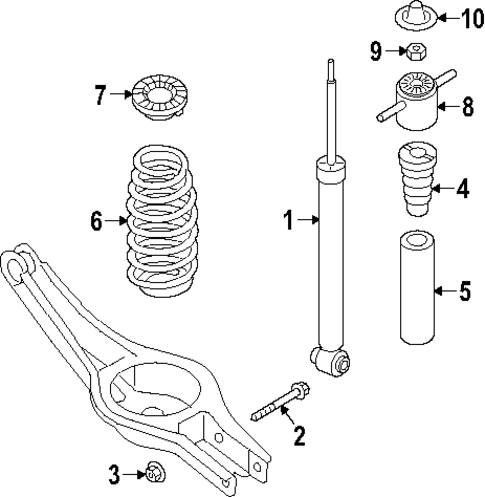 Shocks & Components for 2025 Hyundai Kona Electric #1