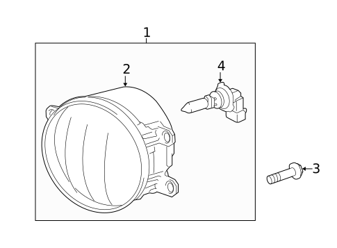 Bulbs - Chassis for 2013 Toyota Prius #2