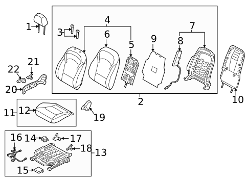 Heated Seats for 2020 Hyundai Elantra GT #0