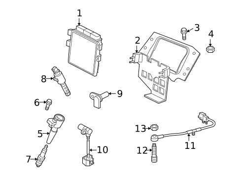 Powertrain Control for 2010 Jaguar XF #0