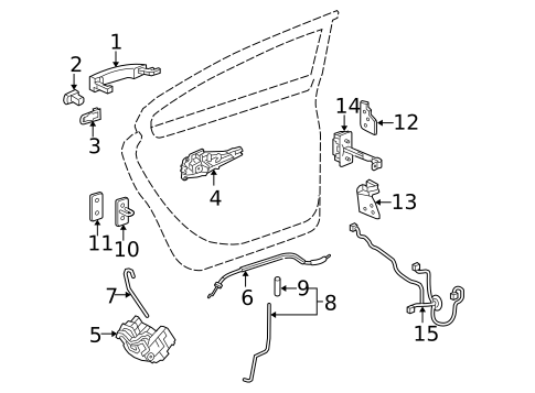 Lock & Hardware for 2016 Buick LaCrosse #0