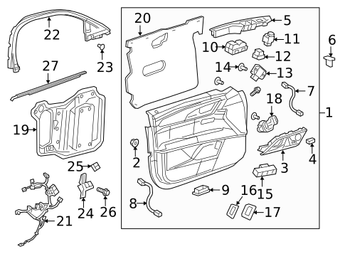 Power Seats for 2016 Cadillac CT6 #1